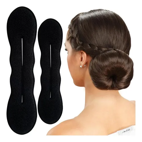 2 Piezas Hacedores De Moño De Cabello Ststr