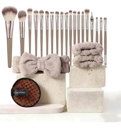 Set 56 Brochas Y Accesorios De Maquillaje Para