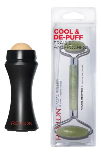Kit Revlon Rodillo Volcánico Y Masajeador Facial Jade