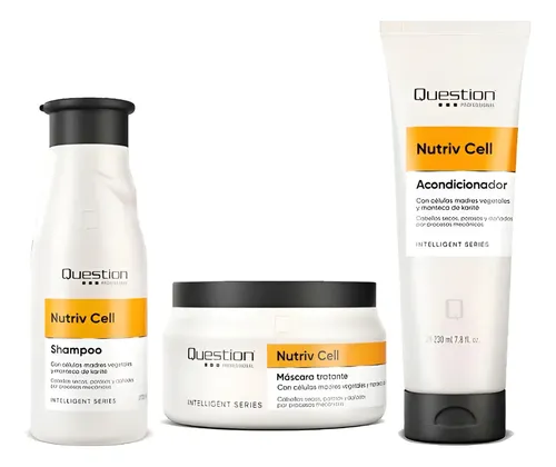 Kit Nutriv Cell -shampoo + Máscara X330ml + Acondic. X 230ml
