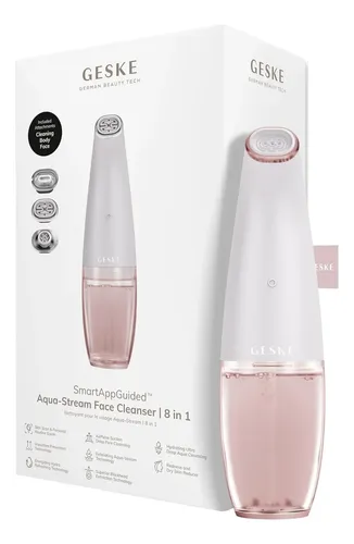 Geske Limpiador Facial Aqua-stream 8 En 1 Con App