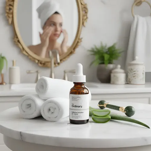 Sérum Caffeine Solution 5% + EGCG The Ordinary Eye Serum día/noche para todo tipo de piel de 30mL 30+ años Cafeina