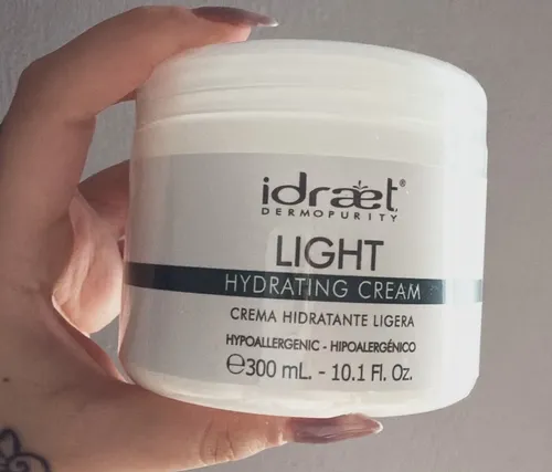 Crema Facial Hidratante Ligera Piel Sensible 300g Idraet
