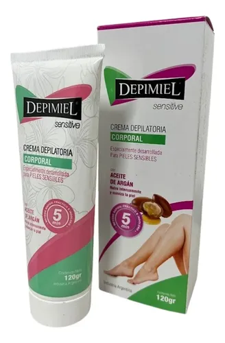Crema Depilatoria Corporal Piel Sensible Depimiel 120g