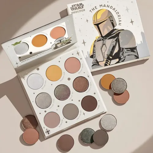 Sombras Para Ojos Colourpop The Mandalorian Color Mate , Mate Con Destellos Y Metálicos Fundidos Brillantes