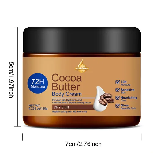 Loción Corporal Con Manteca De Cacao, Hidratación Profunda