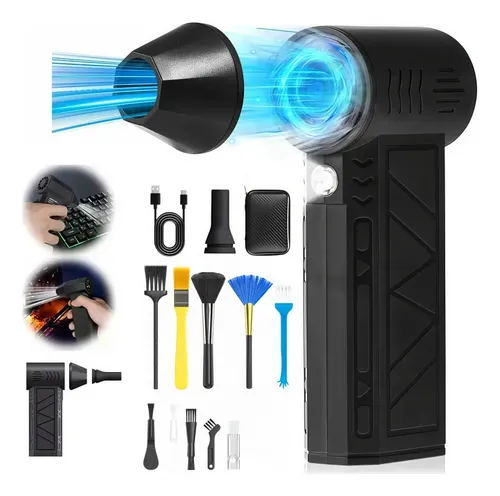 Secador De Pelo Con Turbo Y Accesorios Ligeros Para Limpiar