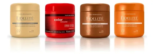 Fidelite X4 Mascara Coco Acida Keratina Almendras 270gr