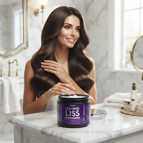Alisado Progresivo Luminoliss Sin Formol x250 gr – Crema Alisadora Profesional Con Keratina Hidrolizada y Aceite de Coco Cabellos Con Rulos Lacios