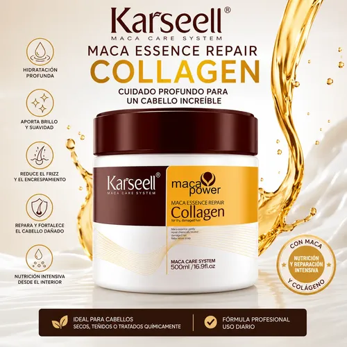 Karseell Máscara Capilar Con Colágeno 100% Originalkarseell