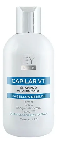 By She Capilar Vt Shampoo Vitaminizado Cabello Débil 250ml