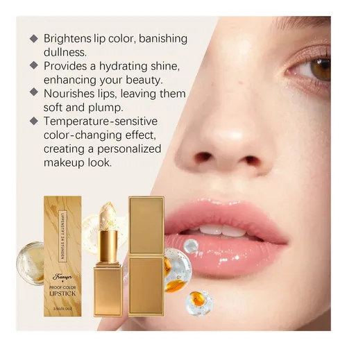 Bálsamo Labial Hidratante Que Cambia De Color Con Lámina