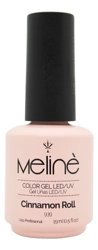 Esmalte de uñas color semipermanente Meliné ESMALTE SEMIPERMANENTE Nude de 15mL de 1 unidades color Cinnamon Roll 939