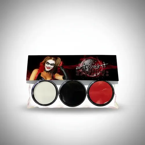 Set Maquillaje Artístico Cremoso de Artelight para Halloween, con Estuche y 3 Piezas