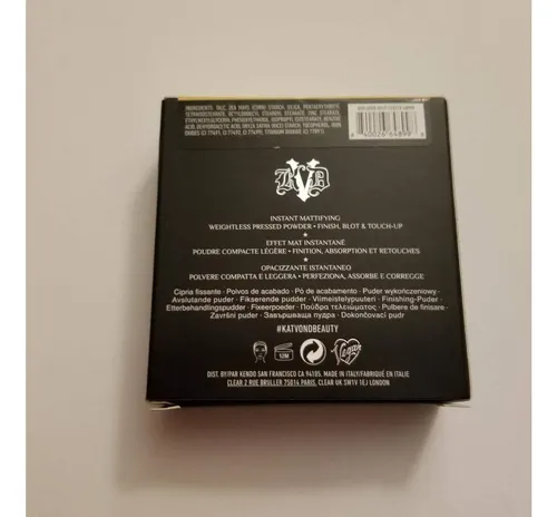 Polvo Prensado Mate Recargable Kvd Beauty Lock-it