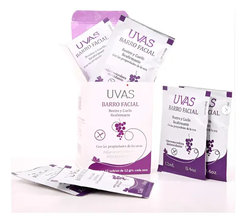 Mascarilla Barro Facial Uvas Cosméticos