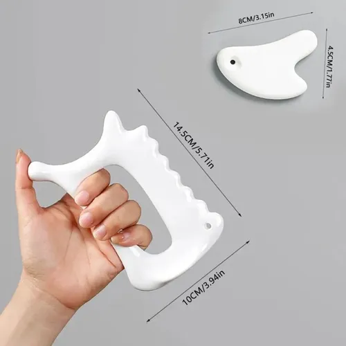 Gua Sha Massage Board Ceramics Reduce Fat Static Free