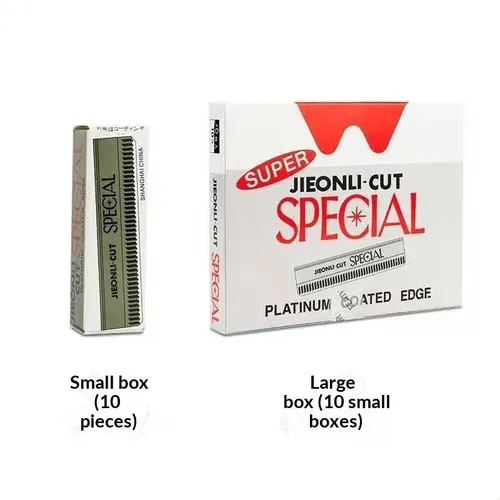 Set Profesional De Cuchillas Para Moldear Y Recortar Cejas 10-piece Blade Pack