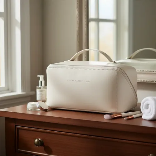 Neceser Porta Cosmeticos Organizador Maquillaje Ecocuero