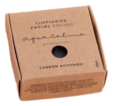 Limpiador Facial Solido Carbon Activado.cert.anmat.natural