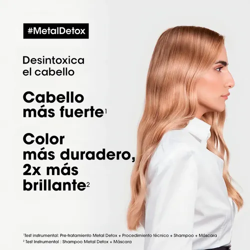 Shampoo L’Oréal Professionnel Metal Detox Shampoo L’oréal Professionnel Metal Detox en botella de 300mL de 300g por 1 unidad