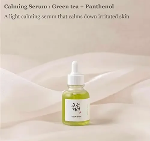 Beauty Of Joseon Calming Serum Green Tea + Panthenol Coreano Momento de aplicación Día/Noche Tipo de piel Todo tipo de piel