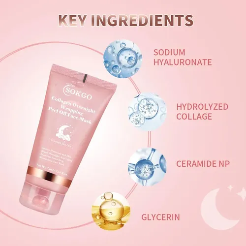 Máscarilla Facial Colágeno Hidartante 75 Ml