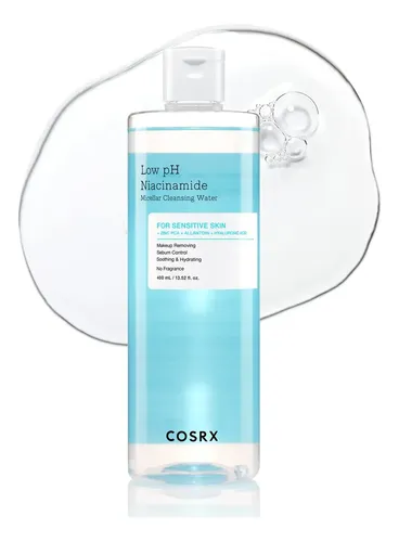 * Agua Limpiadora Micelar Cosrex De Bajo Ph Con Niacinamida