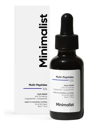 Multi Peptide 10% Face Serum With Hyaluronic Acid For Anti