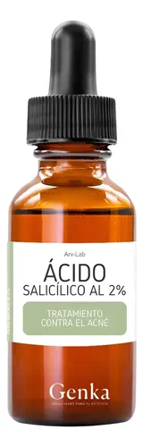 Acido Salicilico Al 2% Tratamiento Acne 15cc Arvensis
