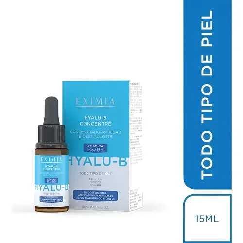 Eximia Hyalu B Concentré Antiedad Bioestimulante Serum 15ml Tipo de piel Todo tipo