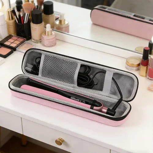 Estuche Rígido Para Plancha De Pelo, Bolsa De Transporte De
