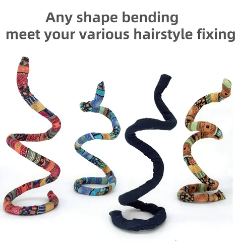 4 Sujetadores De Cabello En Espiral Katochug Para Dreadlocks
