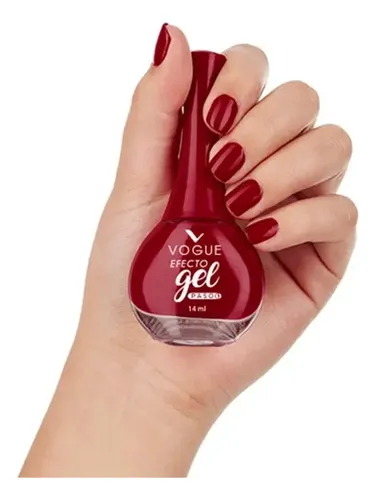 Esmalte Vogue Color Efecto Gel Facil Aplicacion X 14 Ml