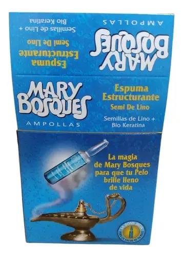 Ampolla Espuma Estructurante Semillas De Lino + Bio Keratina