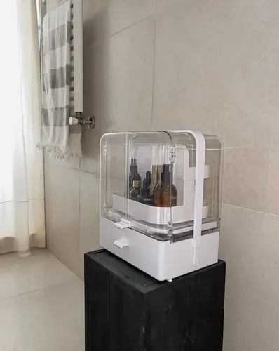 Organizadorcon Base Giratoria-maquillaje Skincare.