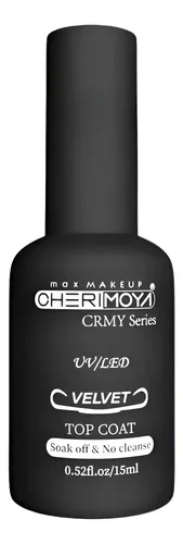 Top Coat Uv/led Velvet Matte Terciopelo Cherimoya Semiperman