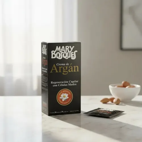 Crema Regeneradora Capilar Argan Mary Bosques Celulas Madre