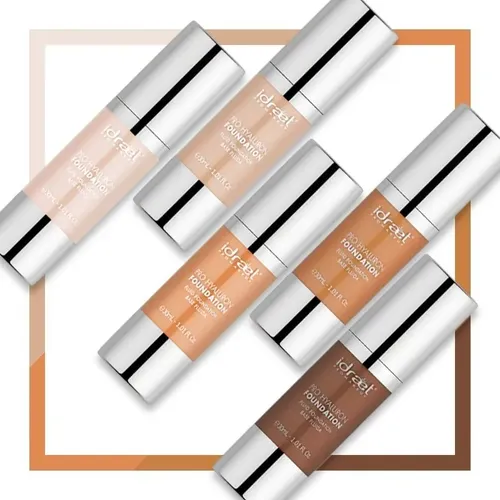 Idraet Base Fluida Hd Pro Hyaluron Foundation Brown Sugar