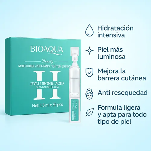 Serum Facial Antiage Ampollas Rejuvenecedoras X30 Unidades