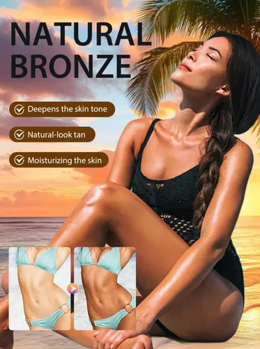 Autobronceadoras Rostro Y Cuerpo,hidratante Y No Graso