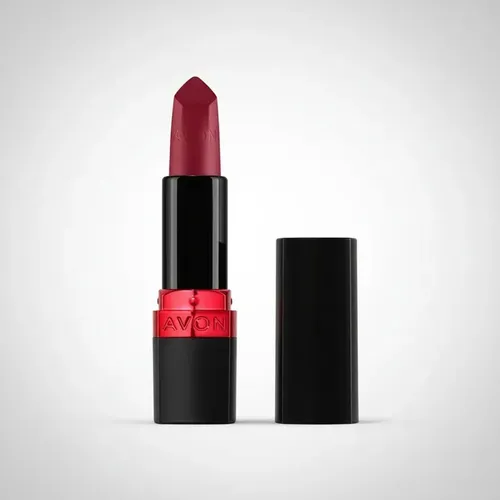 Labial Avon Ultra Color en Barra, Morado Pasión Ultramatte