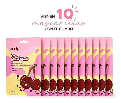 Kit Skincare Todo Tipo De Piel Limpieza Facial +10 Mascarill