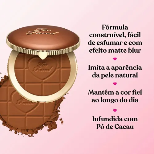 Bronceador en polvo mate Too Faced Chocolate Soleil