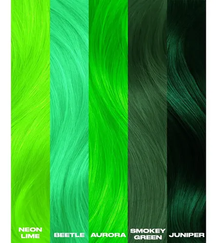 Tinte Semipermanente Lunar Tides Neon Lime 4 Oz