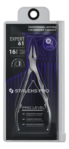 Pinza De Uñas Hecha A Mano Staleks Pro Expert 61 Ne-61-16
