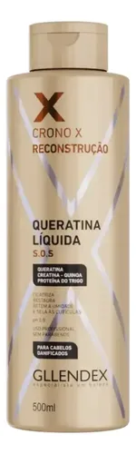 Queratina Liquida S.o.s Cauterizacion 500ml Bcaa Gllendex