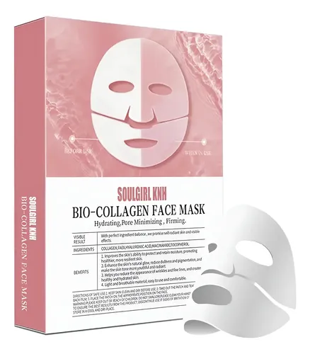 6u Mascarilla Hidratante Profunda Bio Colageno Act Anti-poro