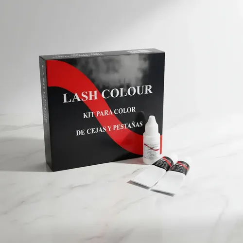 Kit Lash Color Tintura Pestañas Y Cejas