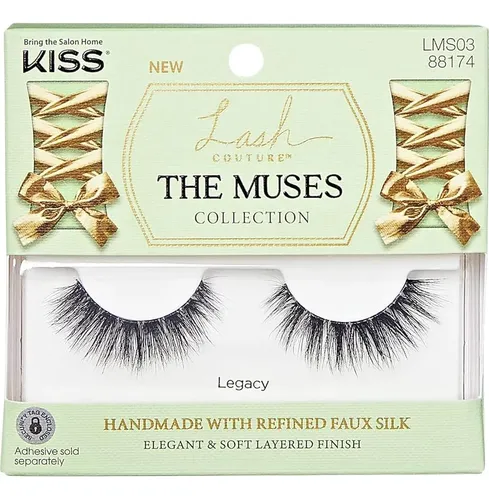 Pestañas Postizas Kiss Legacy 12mm Par Reutilizable